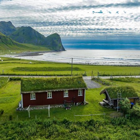 Unstad Cabin With Seaview Unnstad Buitenkant foto