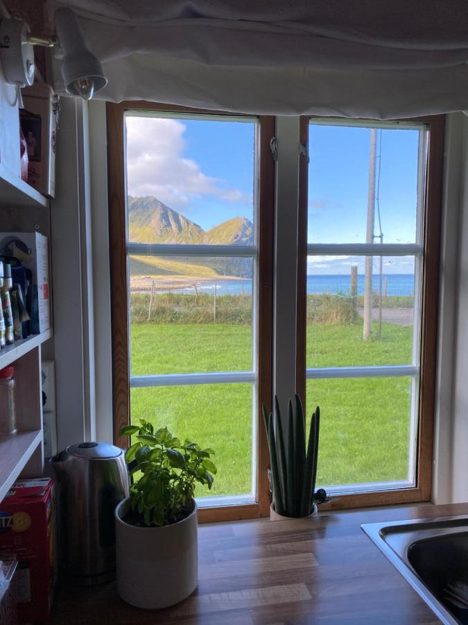 Unstad Cabin With Seaview Unnstad Buitenkant foto