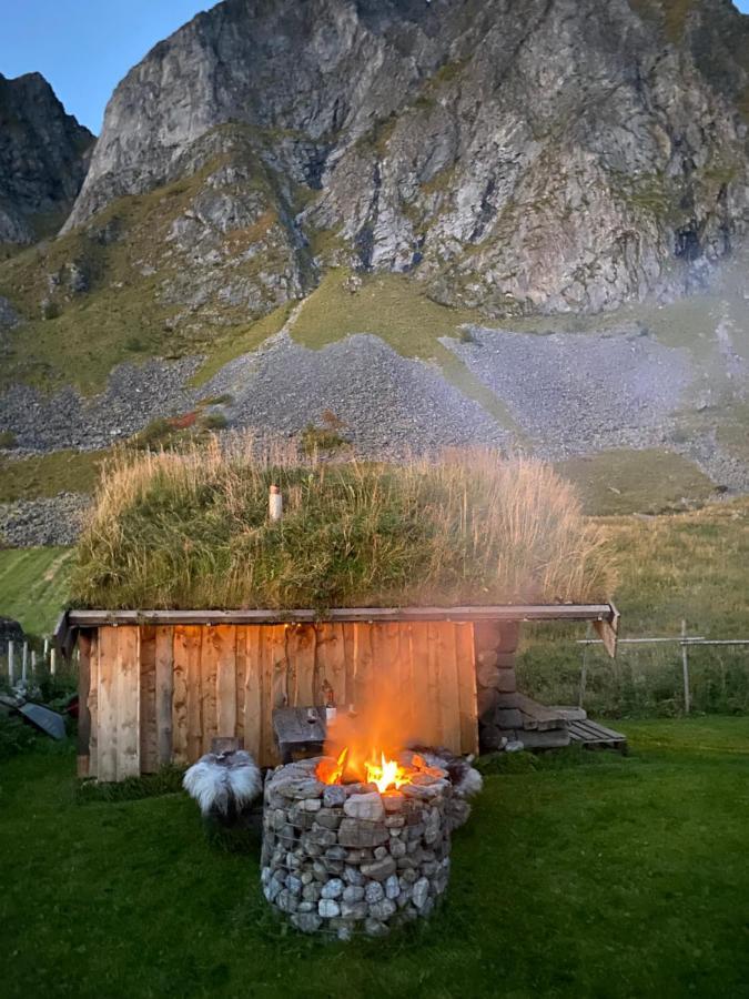 Unstad Cabin With Seaview Unnstad Buitenkant foto