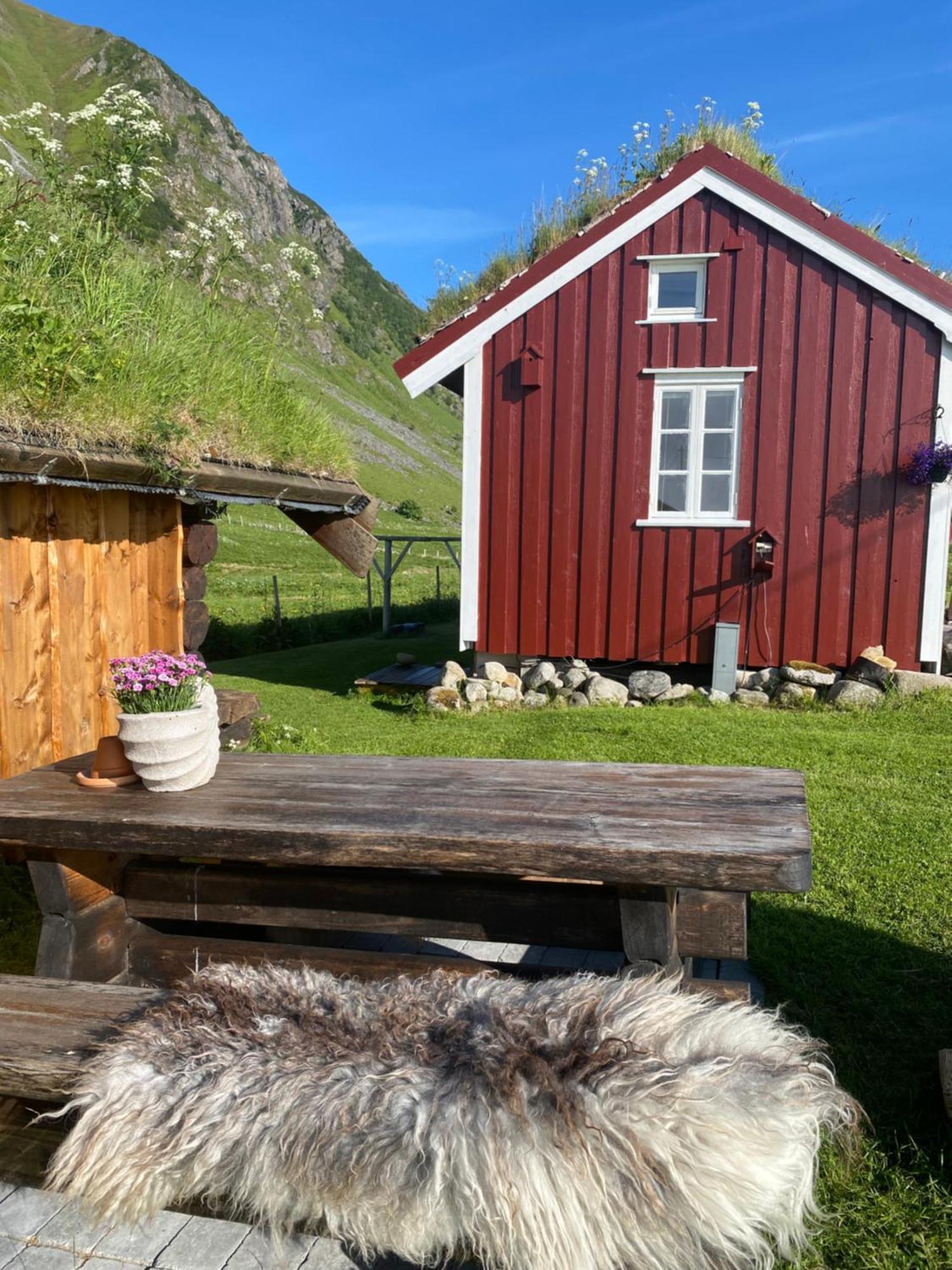 Unstad Cabin With Seaview Unnstad Buitenkant foto