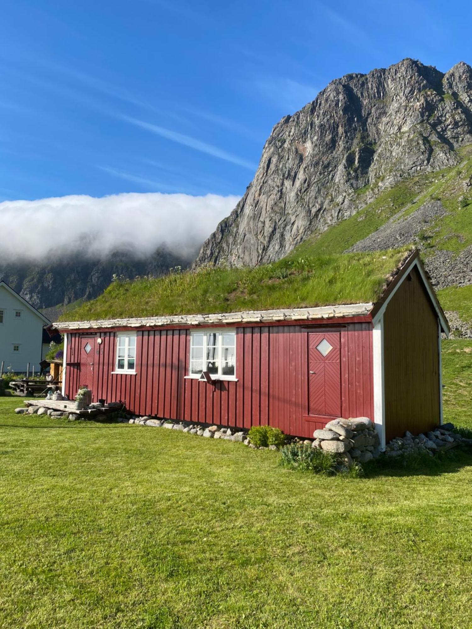 Unstad Cabin With Seaview Unnstad Buitenkant foto