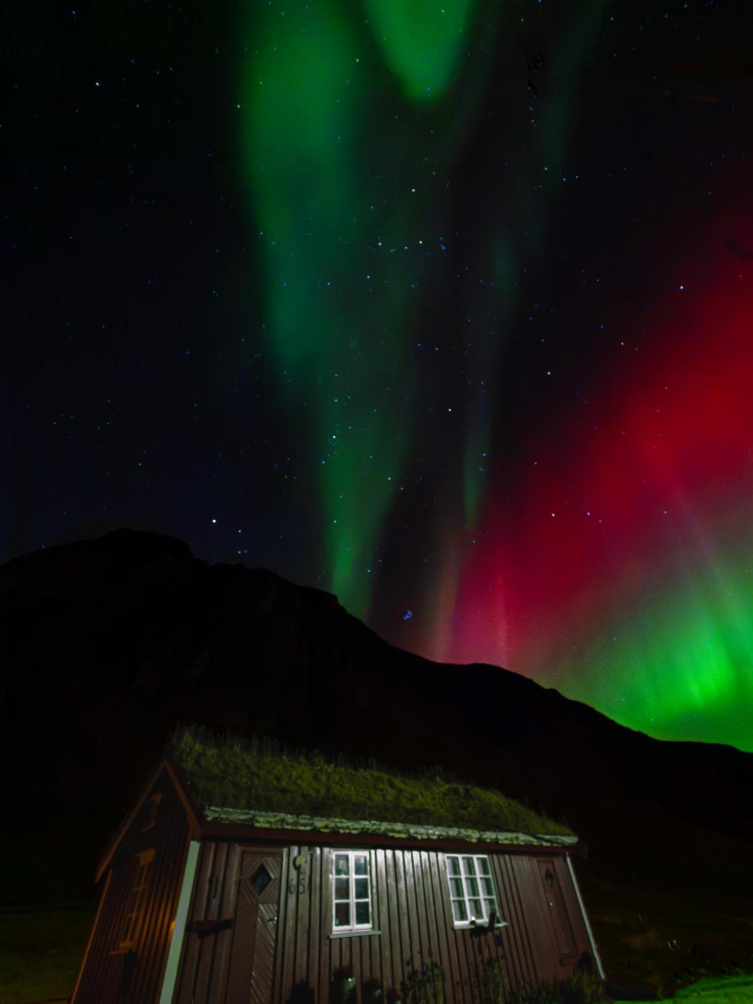Unstad Cabin With Seaview Unnstad Buitenkant foto