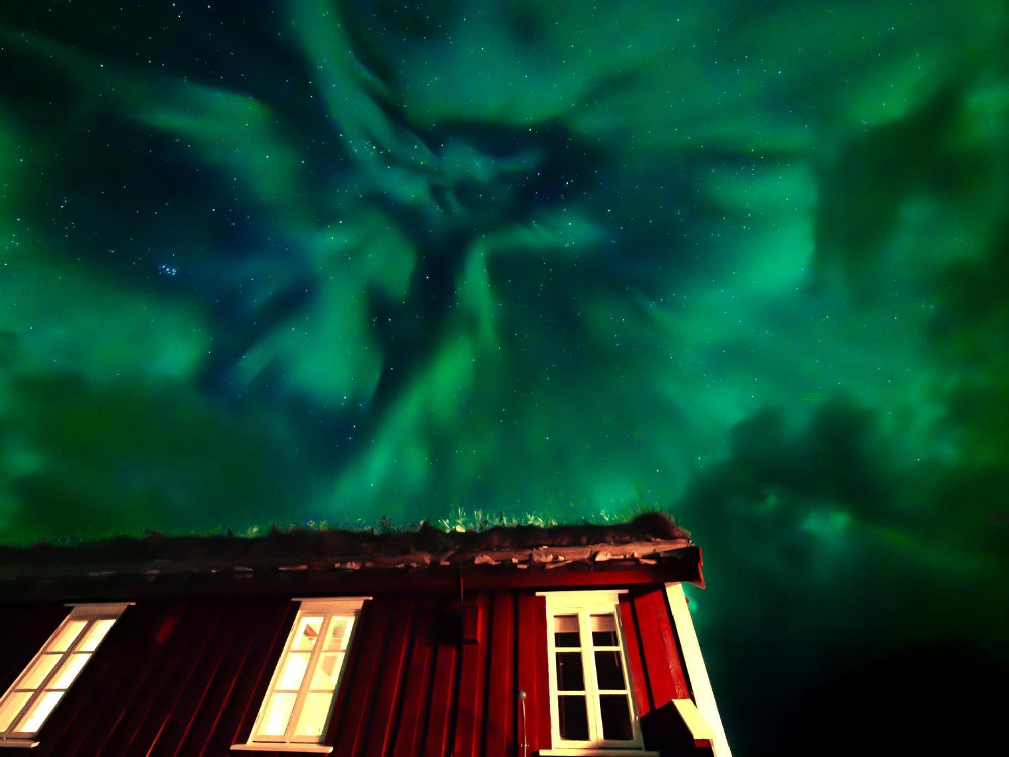 Unstad Cabin With Seaview Unnstad Buitenkant foto